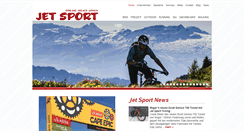 Desktop Screenshot of jetsport.ch